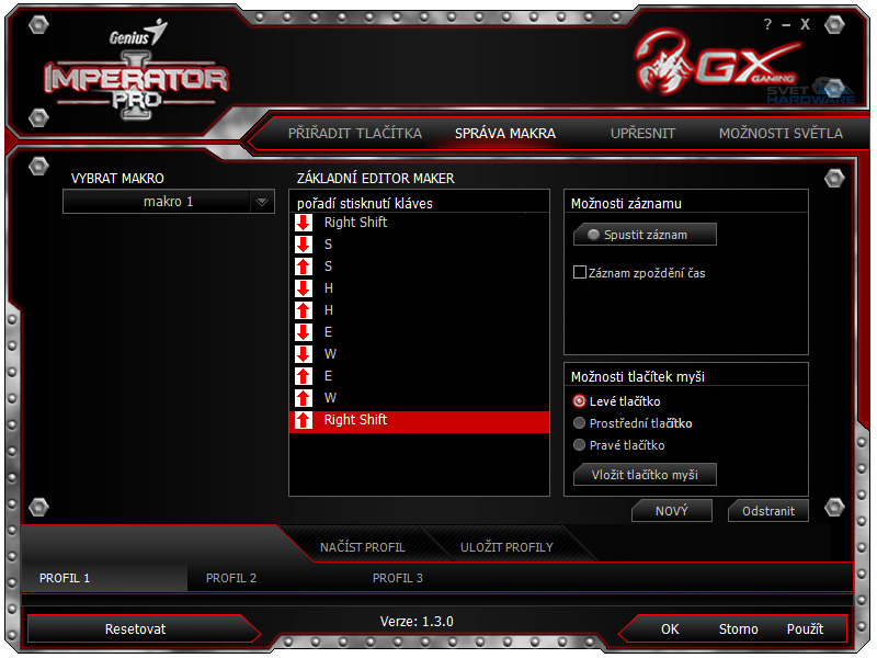 Genius Imperator Pro: podsvícená herní prvotina