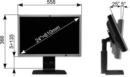 HP LP2465 - další obr v akci