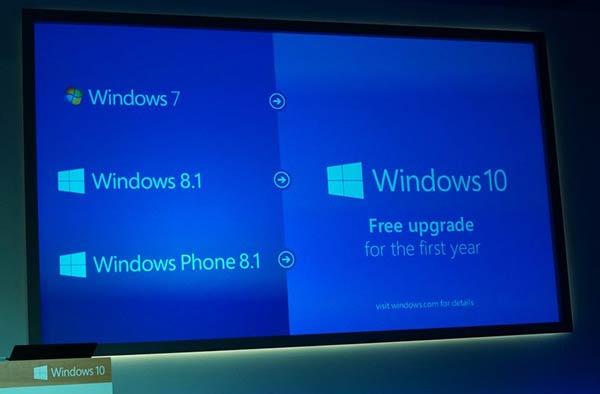 Microsoft Windows 10: upgrade zdarma a holografie
