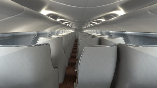 HTT odhalila vzhled transportní kabiny Hyperloopu zevnitř