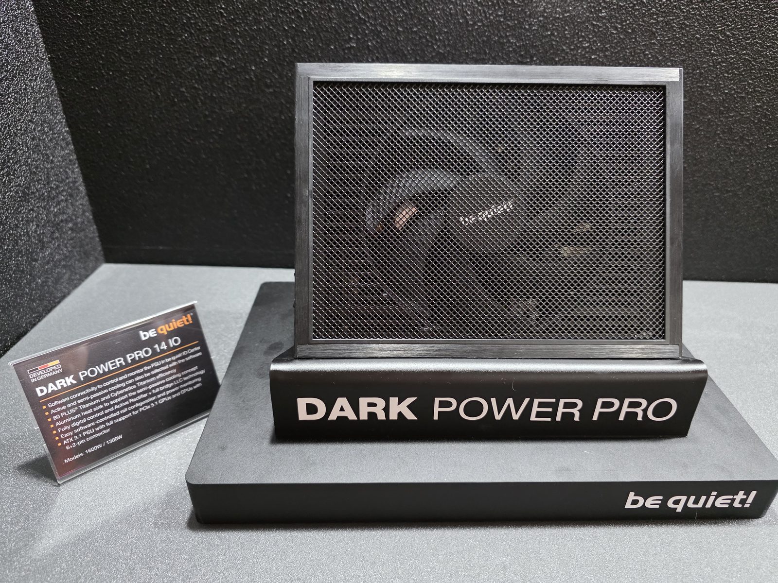 be quiet! na Computexu odhalilo vlajkový zdroj Dark Power Pro 14 IO