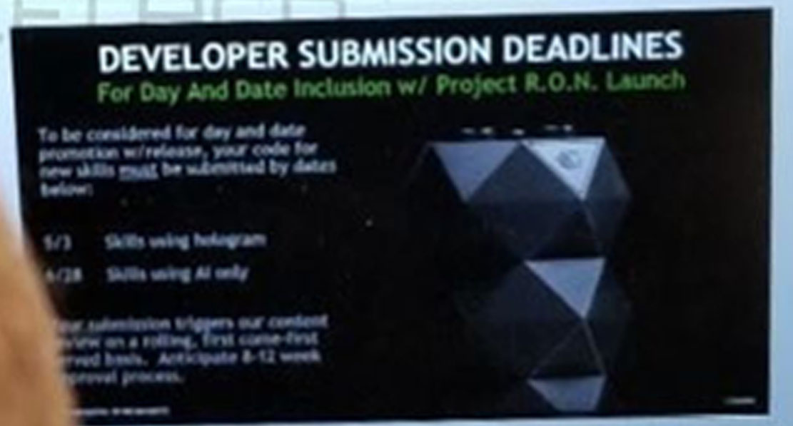 NVIDIA Project RON: domácí AI a hologram?