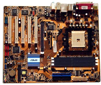 Asus K8N-E Deluxe: nForce na palubě