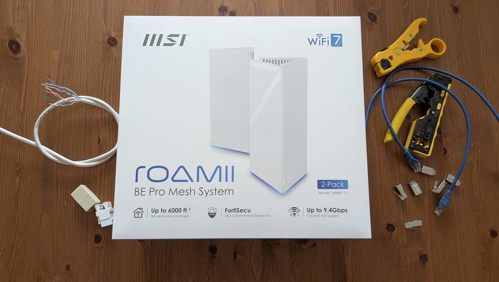 Test Wi-Fi 7 Mesh systému MSI Roamii BE Pro