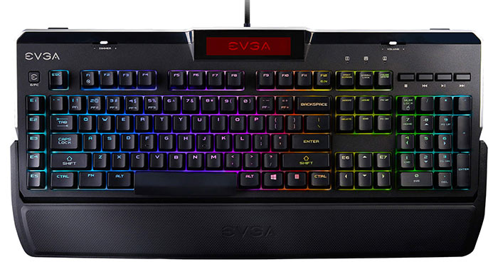 EVGA uvádí svou herní klávesnici Z10 RGB s displejem