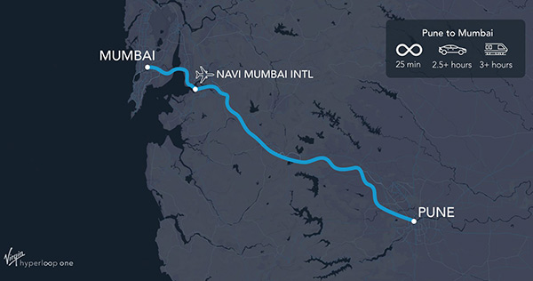 Hyperloop One chce budovat dráhu v Indii