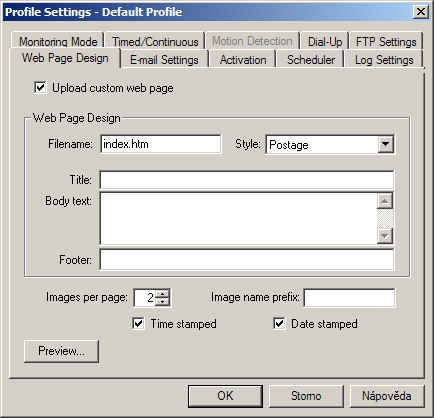 Megatest webkamer pro USB - část první