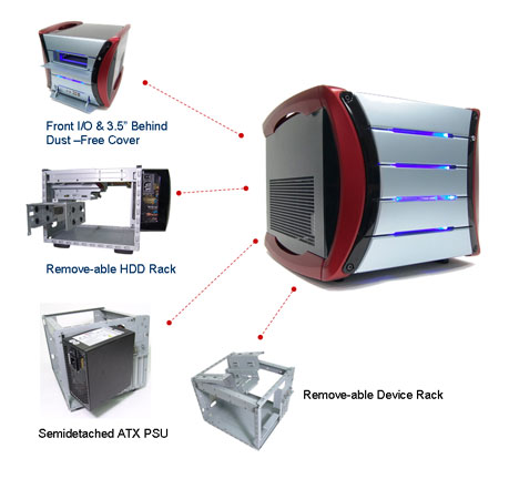 Nová microATX skříň od AOpenu