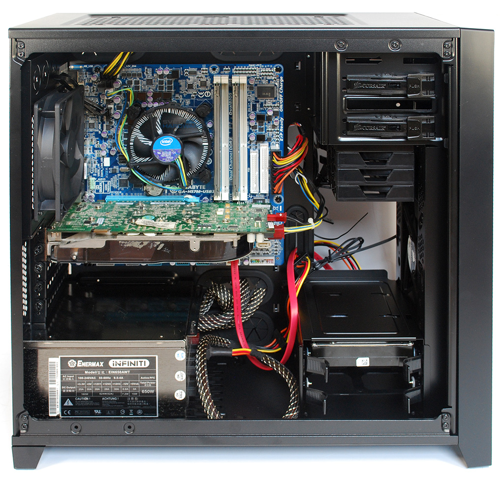 Corsair Obsidian 350D: elegantně s Micro ATX