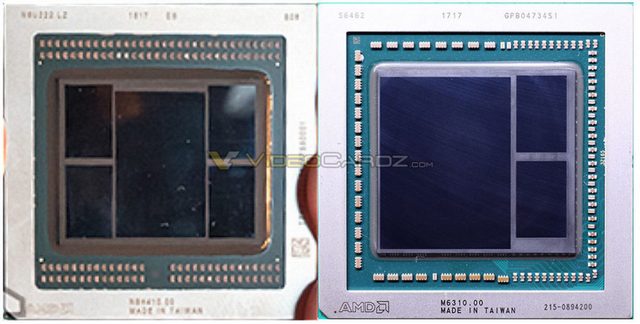 Nová 7nm Vega je asi o 40 procent menší