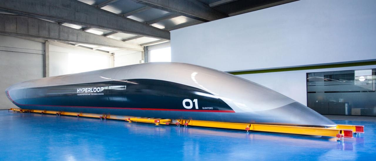 HyperloopTT představil skutečnou kabinu pro cestující