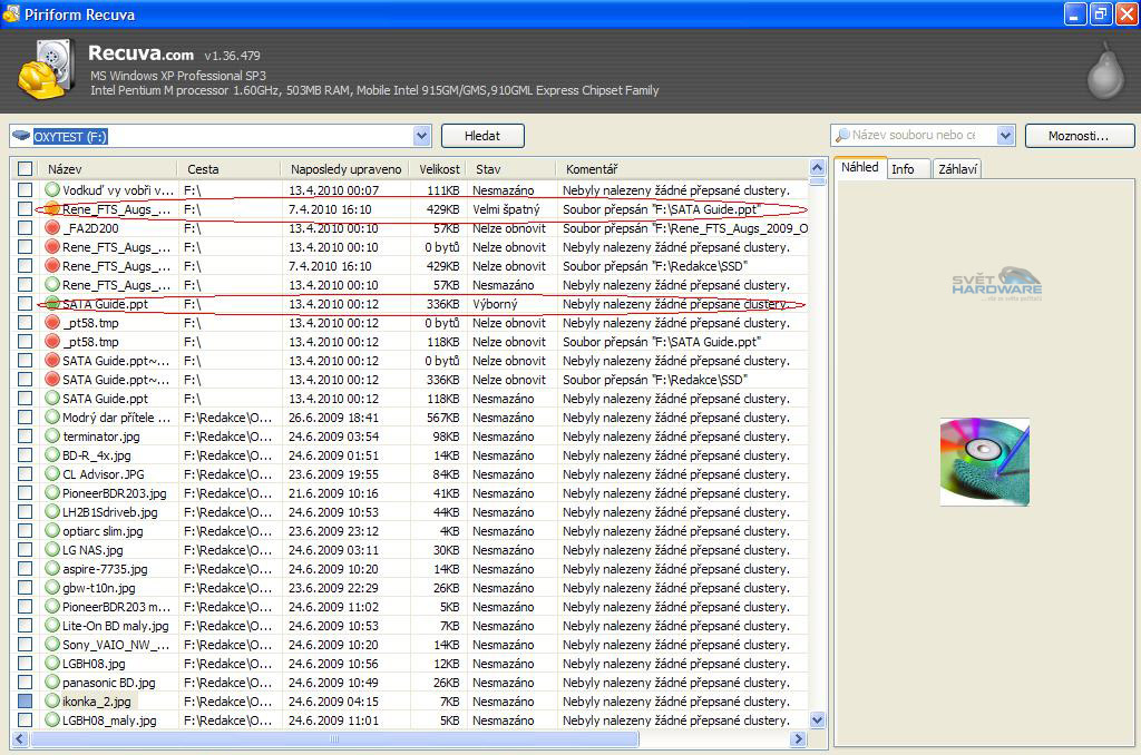 PhotoRec a Recuva: jak na obnovu dokumentů?