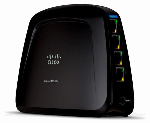 Cisco Linksys WES610N jako dvoupásmový Bridge