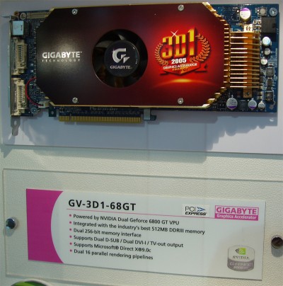 Computex:2005: Gigabyte, část II. "I pár procent je více"
