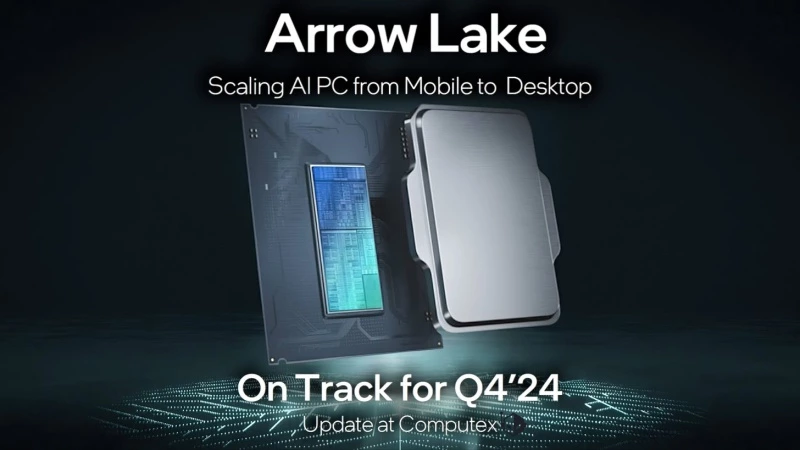 Intel potvrzuje Arrow Lake na letošní podzim, AI PC přijdou do mobilní i desktopové sféry