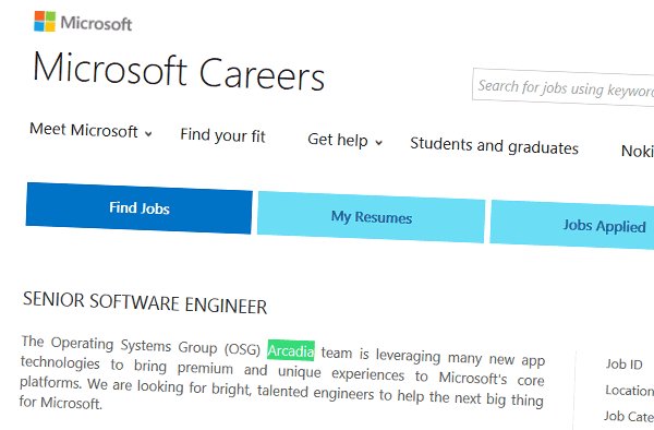 Microsoft Arcadia: streamované hry po Internetu
