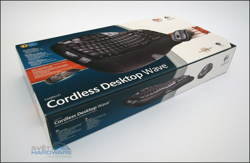 Logitech Cordless Desktop Wave - Ergonomie na prvním místě