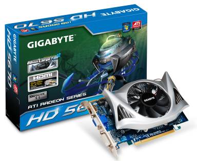 Gigabyte také uvádí karty Radeon HD 5600