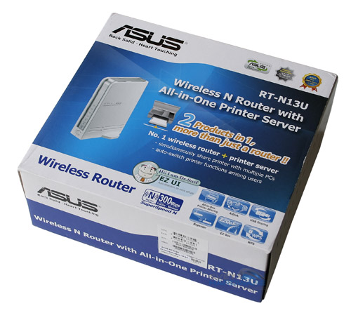 ASUS RT-N13U: tiskněte bez drátů