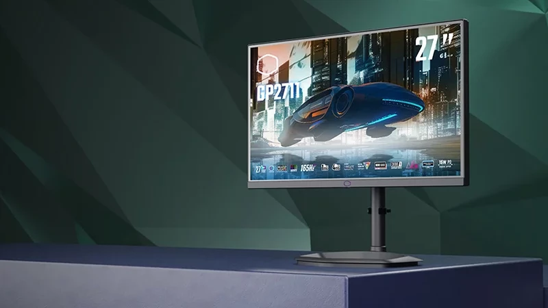Herní monitor Cooler Master GP2711 přináší DisplayHDR 1000 a 165 Hz