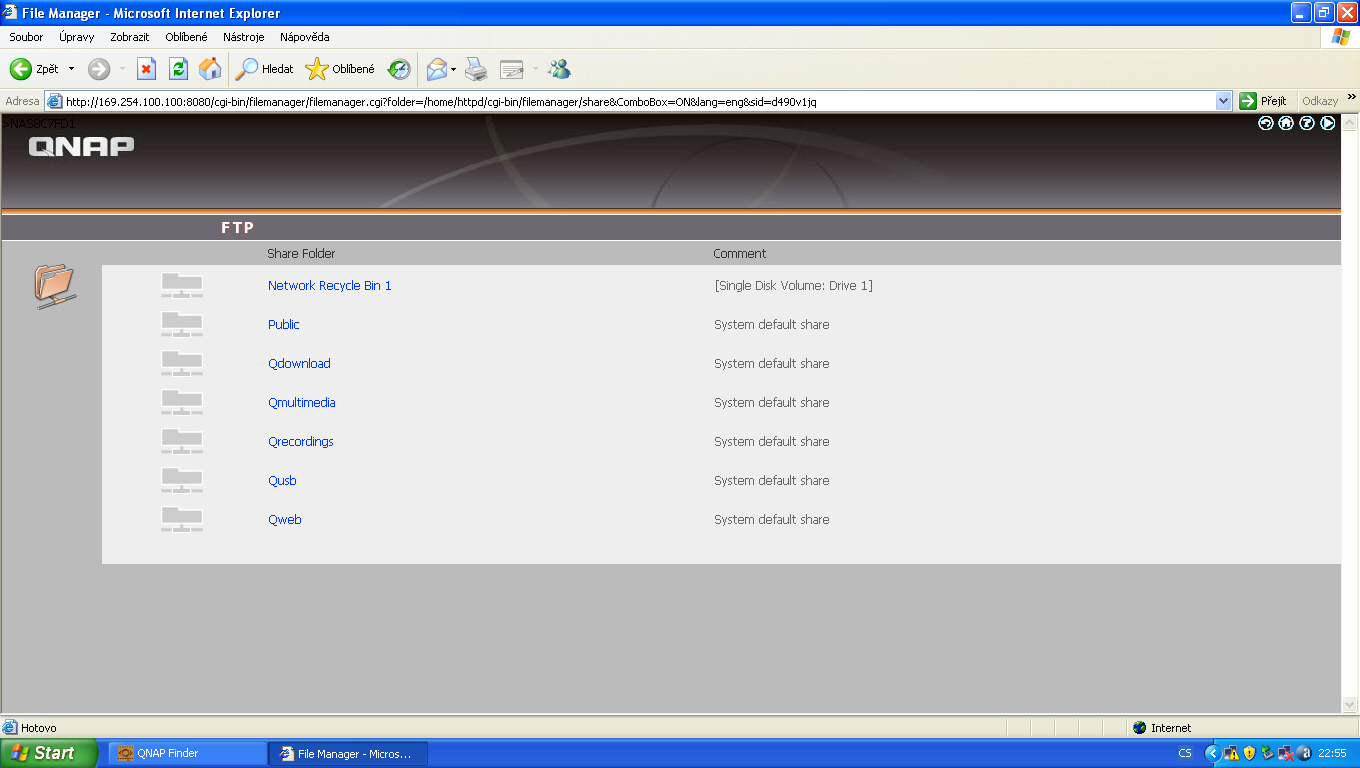 NAS QNAP TS-119: profi backup i domů?