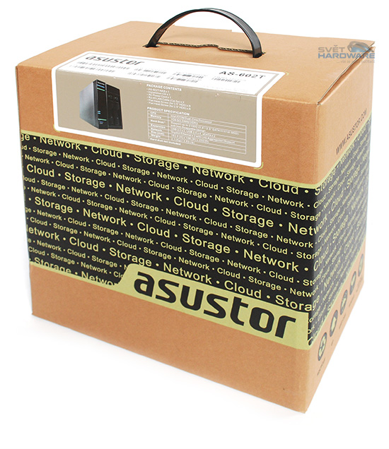 Asustor AS-602T: dva disky a Atom