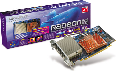 Gigabyte SilentPipe II i na Radeonu X1600