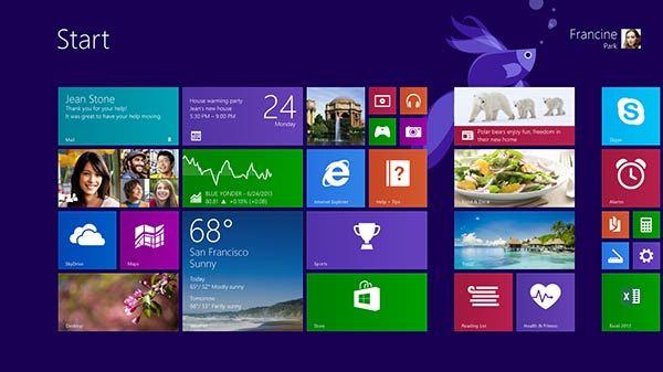 Podíl Windows 8 roste, ale pomaleji než Windows 7
