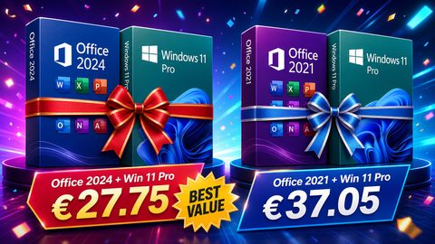 Office 2024 Pro + Windows 11 Pro za 27,25 €: Kompletní upgrade počítače za cenu jedné večeře
