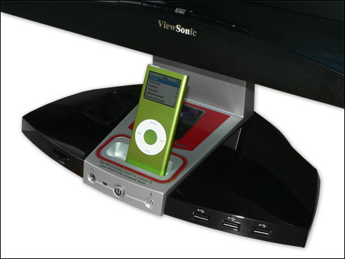 Elegantní ViewSonic VX2245wm: 22" pro iPod