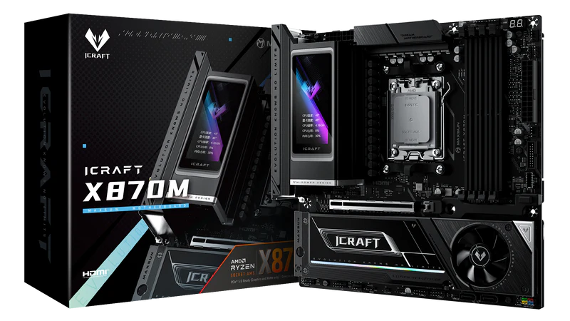 Základní deska Maxsun MS-iCraft X870M podporuje až 400W AMD