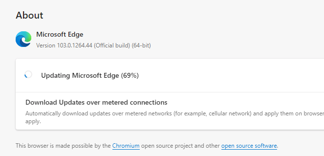 Microsoft Edge také dostává bezpečnostní update, je potřeba aktualizovat