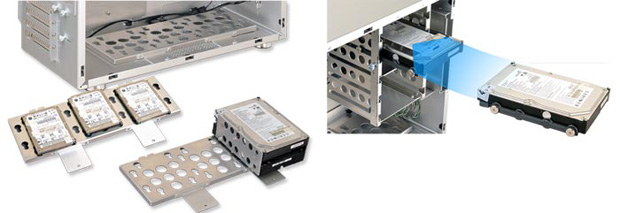 Lian Li PC-M25: malá skříň s hot-swapovací HDD šachtou