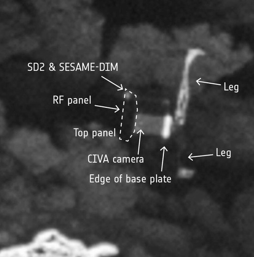 ESA konečně našla na kometě modul Philae a čeká ji nejtěžší část mise