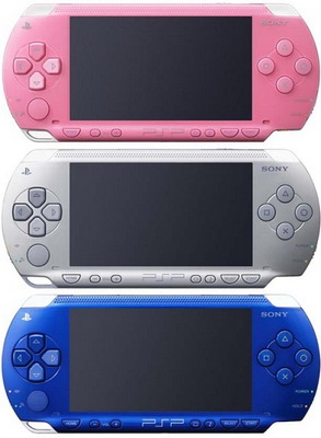 PSP přichází i v jiných barvách