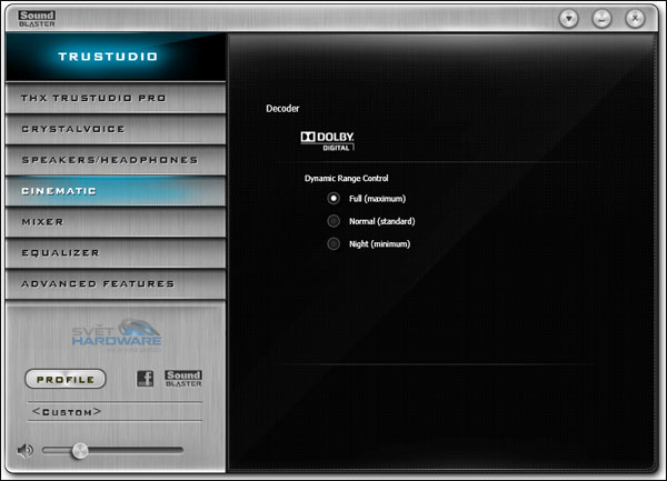 Creative Recon3D Omega a Tactic3D Wrath v testu