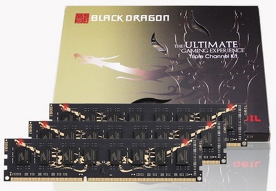 GeIL přidává tříkanálové DDR3 kity Black Dragon do nabídky