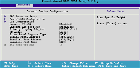 BIOS - 11. díl: Integrated Peripherals