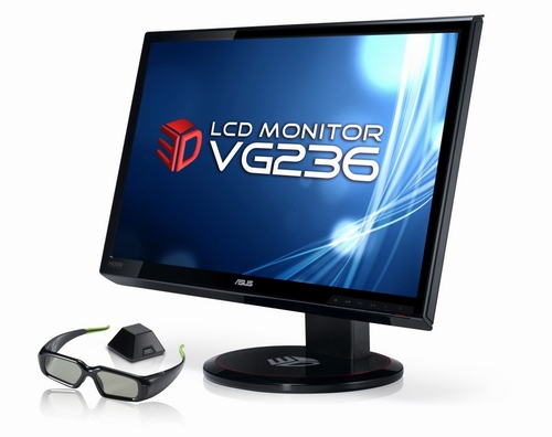Asus si připravil 23" 3D monitor