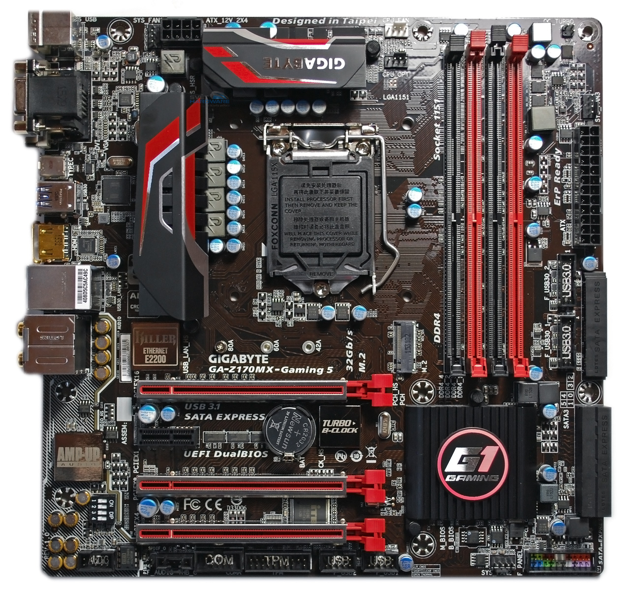 Gigabyte Z170MX-Gaming 5: Skylake na Micro ATX