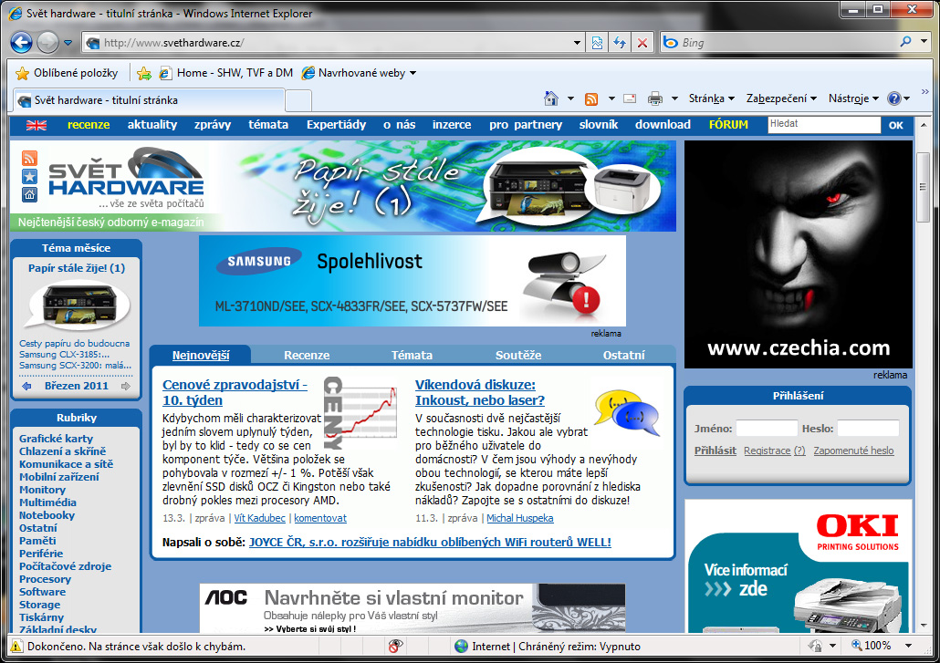 Internet Explorer 9: rychlejší a jednodušší?