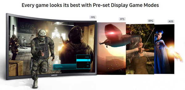 Samsung uvádí zahnuté monitory CFG70 s Quantum Dot