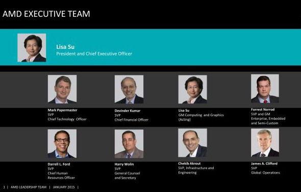 Zemětřesení v AMD: tři vedoucí pracovníci opouští firmu