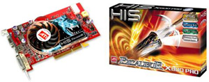 Další grafická karty s Radeonem X800 Pro od HIS
