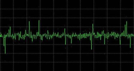 Čtyři 0,5 kW zdroje pod zátěží
