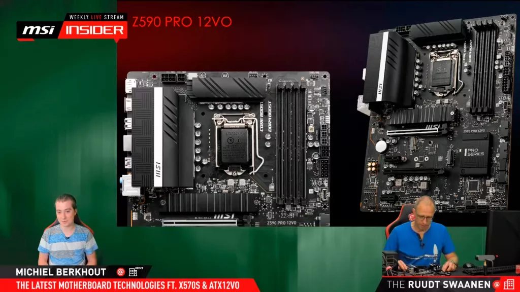 MSI na své desce ukázalo, jak standard ATX12VO s C10 šetří energii