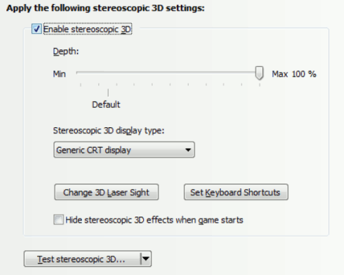 NVIDIA 3D Stereo 1/2: pohled do třetí dimenze