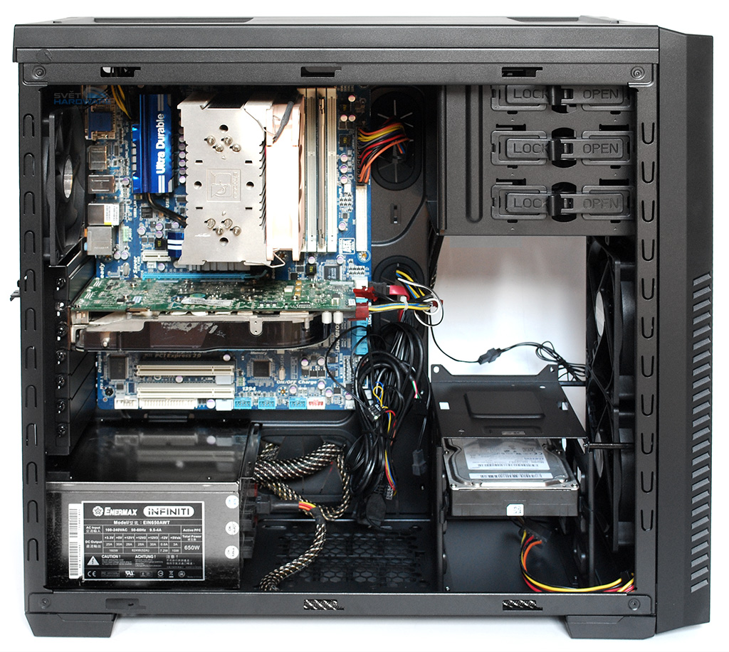 Cooler Master Silencio 650 Pure: hlavně tiše