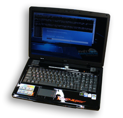 MSI MEGABOOK GX700 - herní notebook