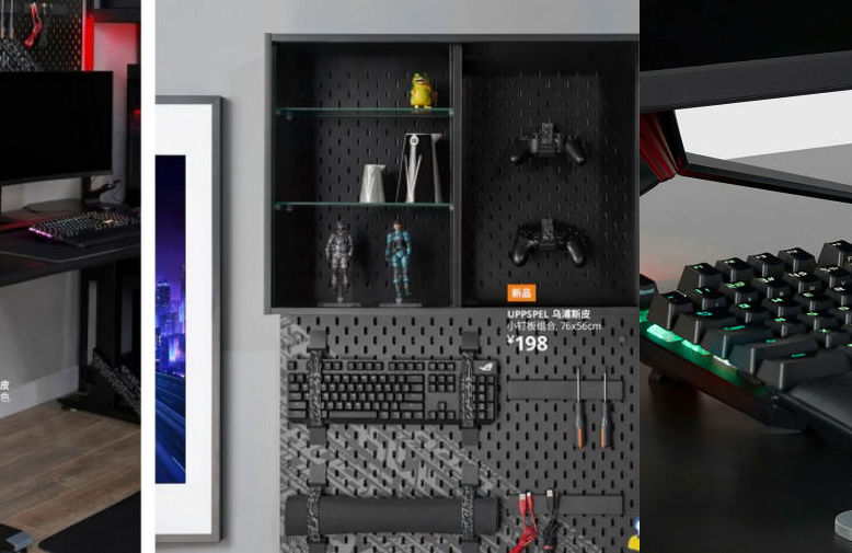 IKEA a ASUS RoG představují svůj herní nábytek